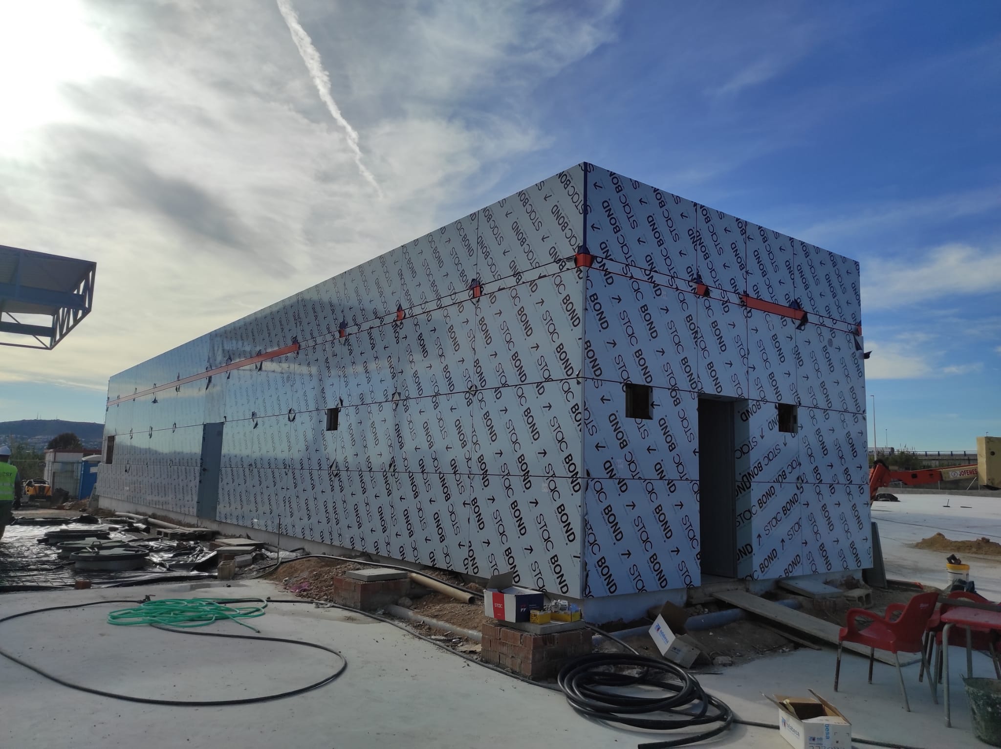 Proyecto de fachadas industriales en la zona de Valencia